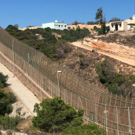 La valla de Melilla en 2018. @lularoal