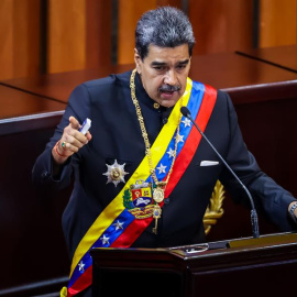  Nicolás Maduro, en Caracas a 31/01/2024. EFE/ Miguel Gutiérrez