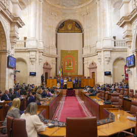 Vista general del Parlamento de Andalucía este pasado 29 de noviembre. - Francisco J. Olmo | EUROPA PRESS