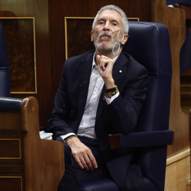  El ministro de Interior, Fernando Grande-Marlaska, durante una sesión de control al Gobierno en el Congreso de los Diputados, a 21 de septiembre de 2022, en Madrid (España).- EDUARDO PARRA/ EUROPA PRESS