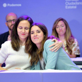  Ione Belarra e Irene Montero en el Consejo CIudadano Estatal de Podemos. Foto: Dani Gago