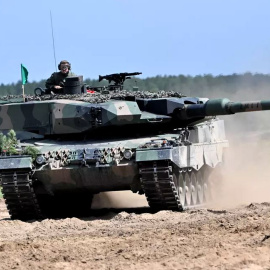  Un tanque polaco Leopard 2. - Marcin Bielecki / EFE / EPA