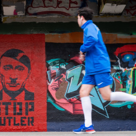  Mural contra Putin en Viena.- Georg Hochmuth / APA / dpa