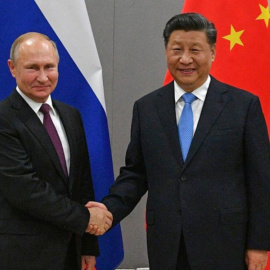  Vladimir Putin y Xi Jinping en una imagen de archivo.- Kremlin / dpa