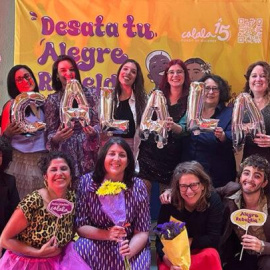 Una imatge de la celebració dels 15 anys de Calala Fondo de Mujeres.