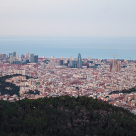 Mirador dels Bombers, a la sortida de Vallvidrera. — ACN