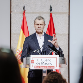 Toni Cantó en Marzo de 2022 en la Real Casa de Correos.- Carlos Luján / Europa Press