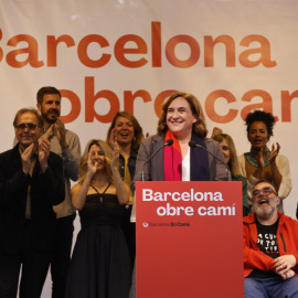 Acte de campanya de Barcelona en Comú a les darreres eleccions municipals.