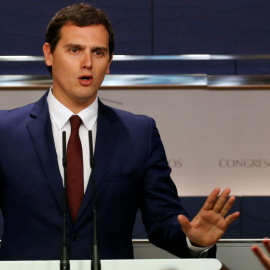 El presidente de Ciudadanos, Albert Rivera, en una imagen de archivo. REUTERS