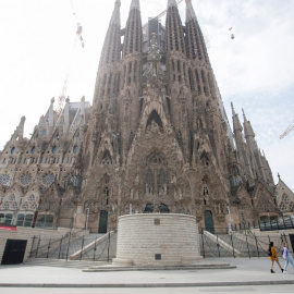 Plaza de la Sagrada Familia. / EFE