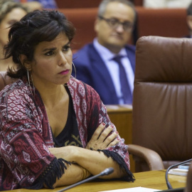  Teresa Rodríguez, portavoz de Adelante Andalucía. - Joaquín Corchero / Europa Press