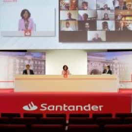 El Santander dice que tiene 90.000 millones extra para dar créditos al cancelar los dividendos