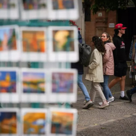 Turistas en Sevilla. – Mª José López / Europa Press