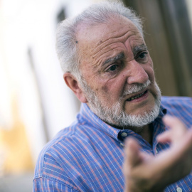 El excoordinador federal de IU Julio Anguita, en entrevista con la Agencia EFE en Córdoba. EFE/Rafa Alcaide