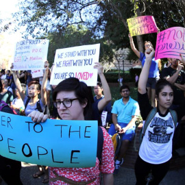 Continúan las protestas contra Trump en EEUU / EFE