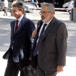 El empresario Vicente Cotino, sobrino del exdirector de la Policía y exvicepresidente valenciano Juan Cotino, a su llegada a la Audiencia Nacional / EFE (Victor Lerena)