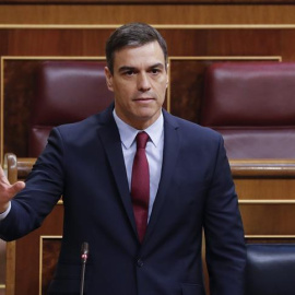 Pedro Sánchez en el Congreso de los Diputados