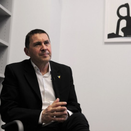 Arnaldo Otegi, secretario general de Sortu.ANDER GILLENEA / AFP