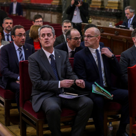 12/02/2019. / Fotografía de archivo de los líderes independentistas durante el juicio del 'procés'. / EFE - EMILIO NARANJO