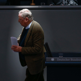 El copresidente de la ultraderechista AfD, Alexander Gauland. - REUTERS