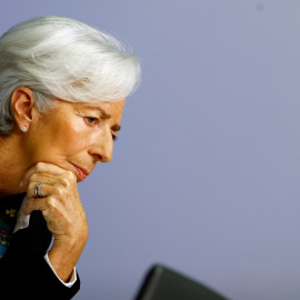 La presidenta del Banco Central Europeo (BCE), Christine Lagarde. - REUTERS