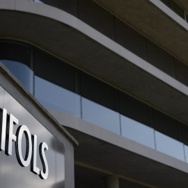 Sede de la farmacéutica Grifols, en Sant Cugat del Valles (Barcelona). AFP/Josep Lago