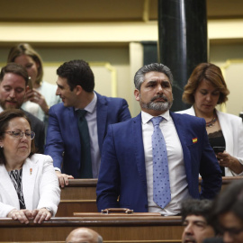 Juan José Cortés, en el Congreso. Foto:Eduardo Parra