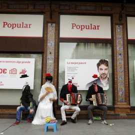 Oficina del Banco Popular en Sevilla. REUTERS