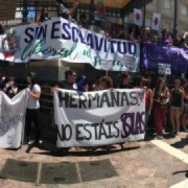 Las calles de Huelva se inundan de dignidad para reclamar los derechos de las temporeras