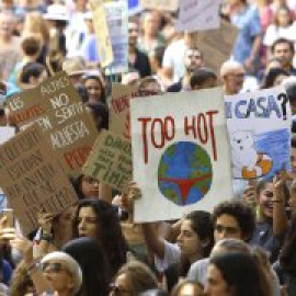 Los jóvenes españoles salen a la calle para reclamar acciones contra la crisis climática