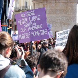 08/03/2019.- Foto de archivo de la manifestación del 8M en Madrid. /EUROPA PRESS