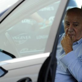 El fundador y máximo accionista de Inditex, Amancio Ortega, en A Coruña, en una foto de julio de 2016. AFP/Miguel Riopa