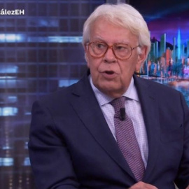 Felipe González durante su aparición en 'El Hormiguero'