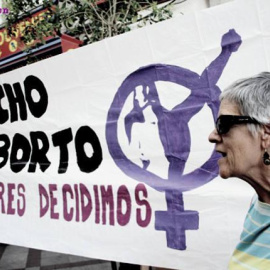 Manifestación por los derechos sexuales y reproductivos en Madrid.- SARA DÍAZ/ FOTOGRACCIÓN