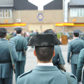 Agentes de la Guardia Civil en un cuartel. EFE