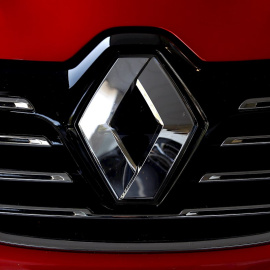 26/05/2020.- Logo de Renault. EFE/Yoan Valat