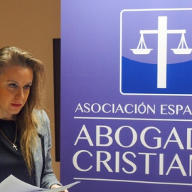 La presidenta de la Asociación Abogados Cristianos, Polonia Castellanos. EFE