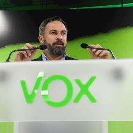 El presidente de Vox, Santiago Abascal. EFE