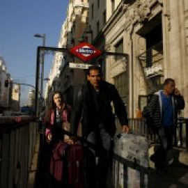 Las obras del Metro de Gran Vía se eternizan