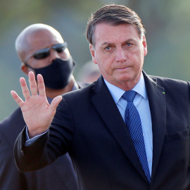 El presidente de Brasil Jair Bolsonaro. /Reuters