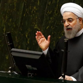 El presidente de Irán Hassan Rohani.EFE