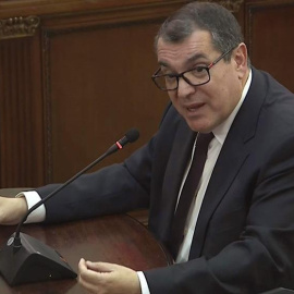 Imagen de Jordi Jané, exconseller de Interior de la Generalitat, prestando declaración en el Tribunal Supremo. EFE