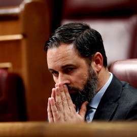 El líder de Vox, Santiago Abascal. EFE/Mariscal