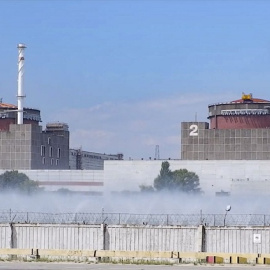 La central nuclear de Zaporiyia, en una imagen de archivo.- EFE