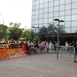 Concentració de suport als CDR als jutjats de Sabadell. ACN / NORMA VIDAL