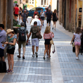 Una imatge del carrer Major de Tarragona. ACN