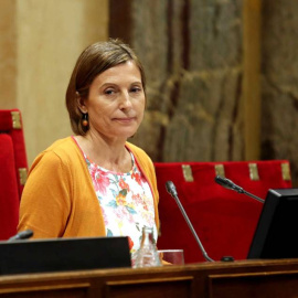 La expresidenta del Parlament catalán Carme Forcadell. EFE/Archivo