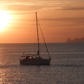 Atardecer en Formentera. Pixabay