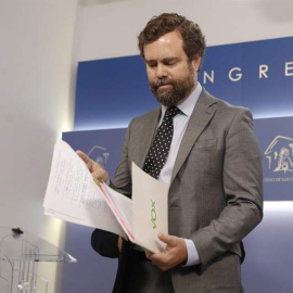 Iván Espinosa de los Monteros en el Congreso de los Diputados. (EFE)