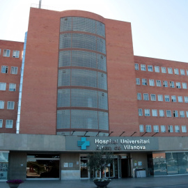 Façana de l'Hospital Arnau de Vilanova de Lleida. ACN